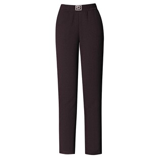 2025年新款灯芯绒妈妈裤子女冬加绒加厚高腰宽松雪尼尔直筒休闲裤