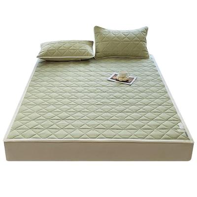 无印良品全棉大豆可折叠床褥床盖