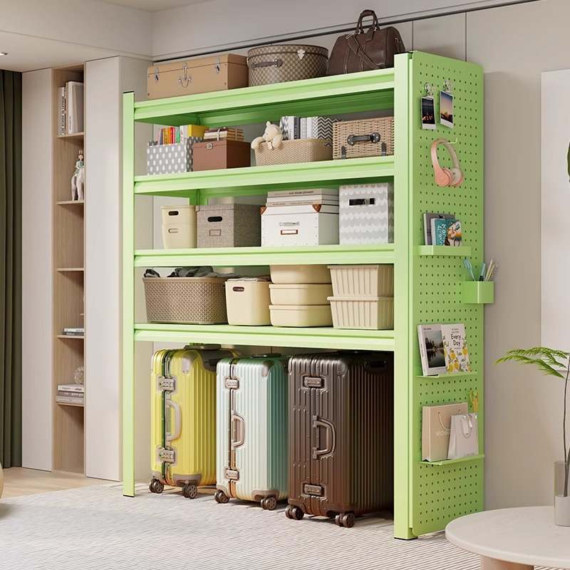 置物架洞洞板配件免打孔架子客厅衣架金属墙上书桌展示架玄关收纳