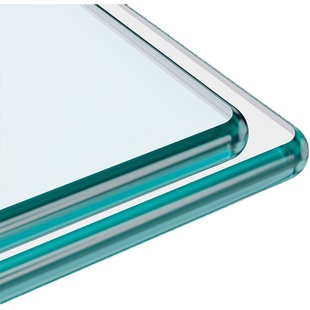 钢化玻璃长方形桌面定制家用餐桌面板桌子桌垫台面茶几玻璃面钢化