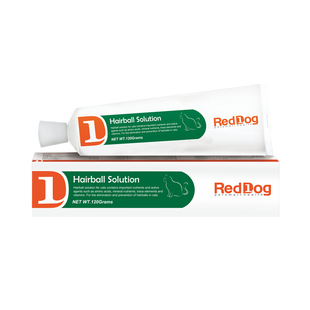 土猫宠物 RedDog红狗化毛膏120g猫咪去毛球排毛美毛维生素营养膏