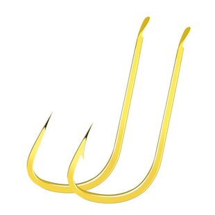 鱼钩绑好子线双钩成品鱼线套装钓鱼金袖钩全套防缠绕伊豆鲫鱼渔具