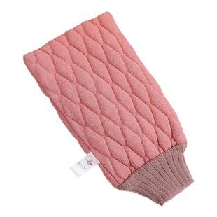 洁丽雅搓澡巾强力搓泥男女士专用后背双面特粗砂下泥洗澡擦背手套