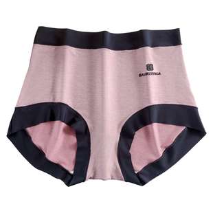 大码高弹加肥高腰珠地棉女内裤胖mm250斤收腹夏轻薄透气三角裤
