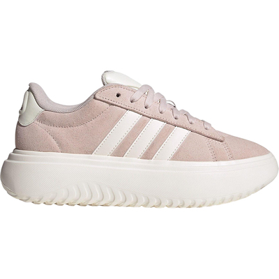 Adidas/阿迪达斯正品GRAND COURT女士休闲网球厚底运动板鞋JR0701