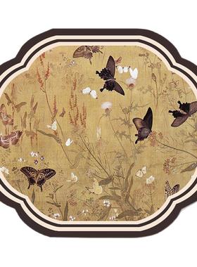 法式复古亚克力隔热垫杯垫餐桌垫