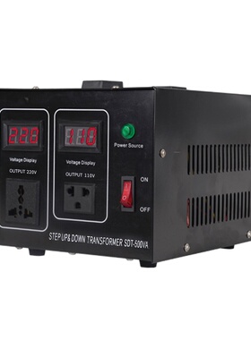 SDT系列升降变压器数显110转220220V转110V电压互转2000电源