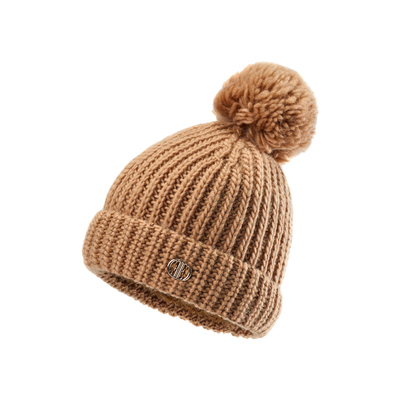 【直播】ELLE羊毛针织帽女士秋冬季户外保暖时尚月子冷帽毛线帽子