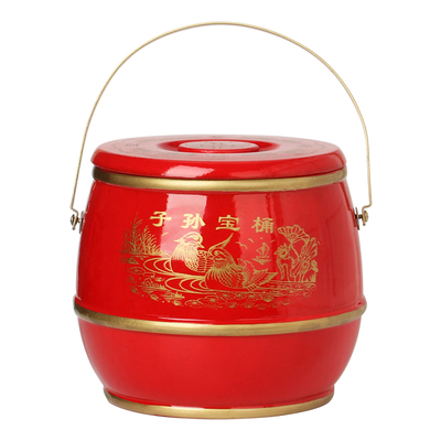 子孙桶结婚用的新娘陪嫁喜桶