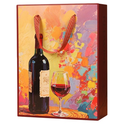 红酒包装礼盒双支装工厂直销价优