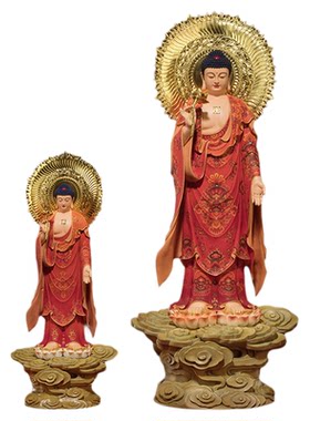太铜《阿弥陀佛》摆件