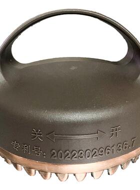 艾灸仪腰腹背按摩圆形专利锌合金