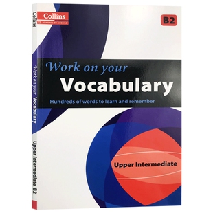 柯林斯攻破你的词汇 英文原版教材 Collins Work on Your Vocabulary B2 英文版进口原版英语考试辅导书籍
