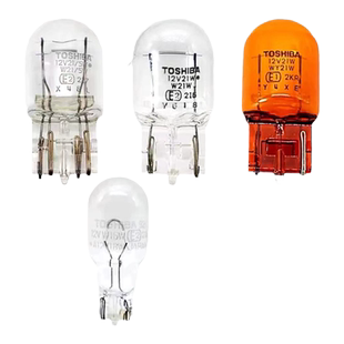 东芝T10T15T20WY21W示宽灯倒车灯转向灯后雾灯高位刹车灯刹车灯泡