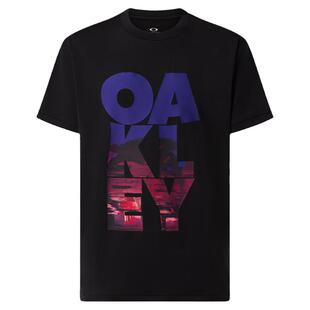 Oakley欧克利时尚简约男女款短袖圆领休闲T恤FOA406335