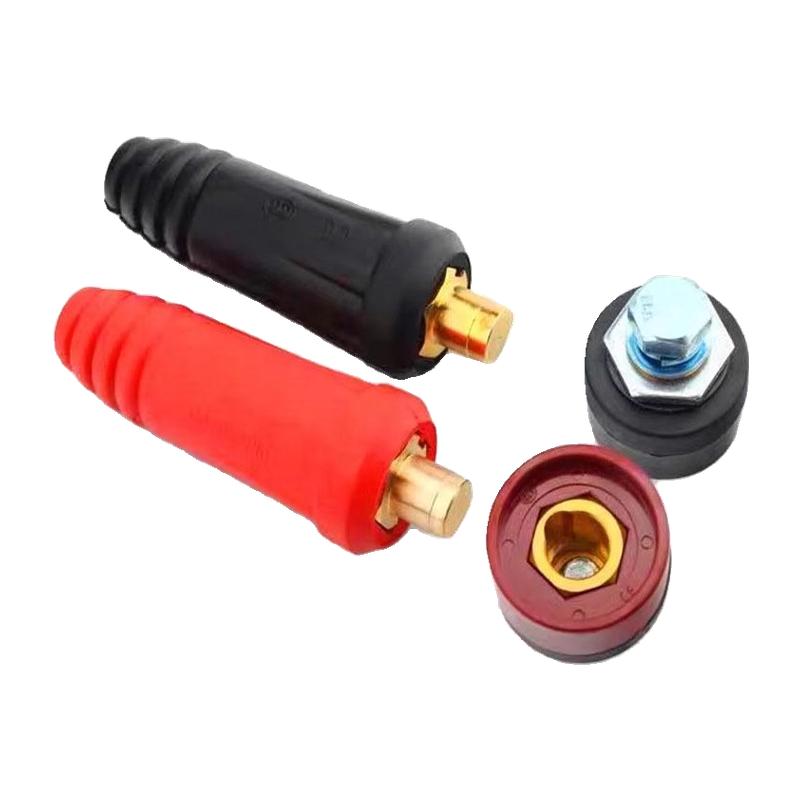 12V24V汽车应急启动电源快插头插座强起动电瓶接线柱送铜鼻子配件