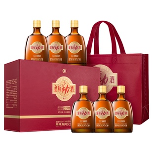 【官方正品】劲牌40度金标劲酒100ml*6小瓶礼盒 养送礼送长辈生酒