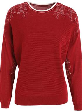 乔万尼上衣女针织衫薄款小