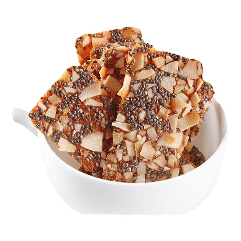 琦王奇亚籽椰子脆片办公室休闲健康网红零食