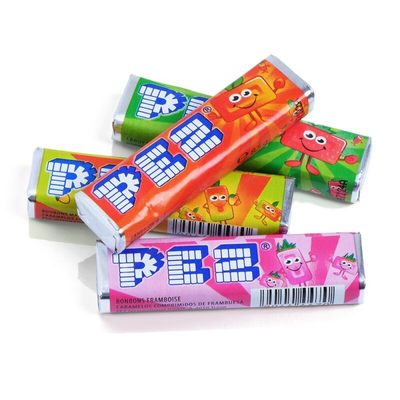 瑞典进口PEZ果味含片糖