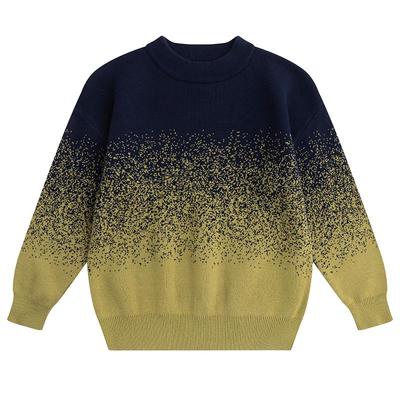 小象汉姆男童秋冬毛衣纯棉线