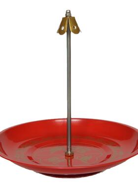 合金盘香架伸缩不锈钢香托香夹