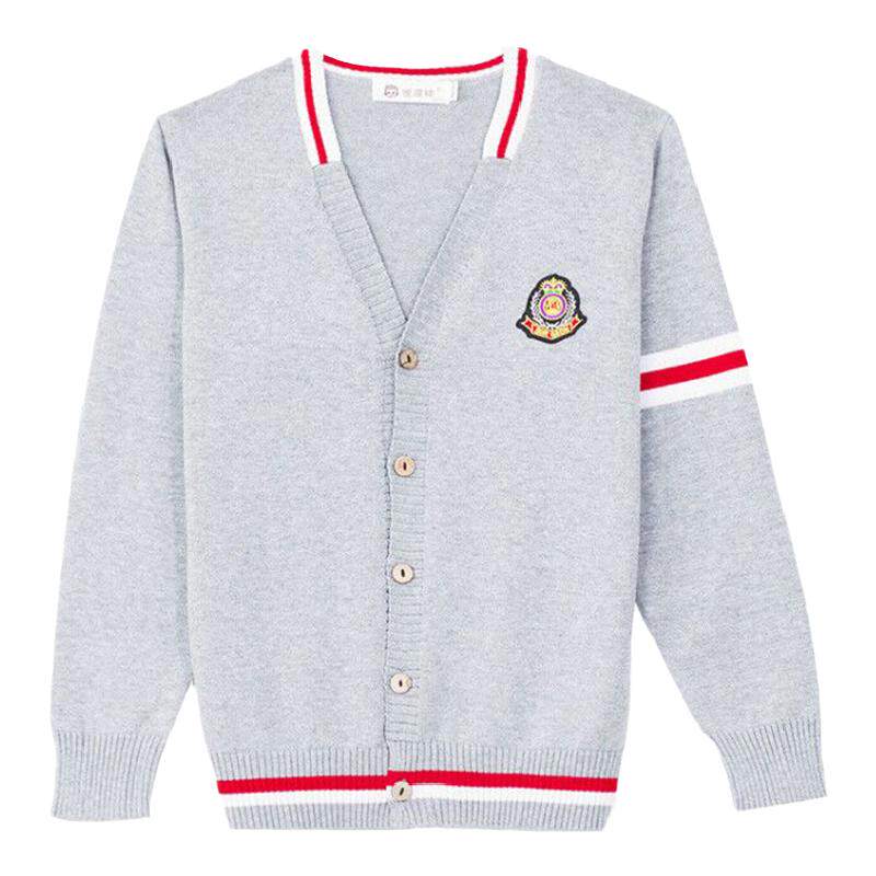恒源祥纯棉男童针织开衫