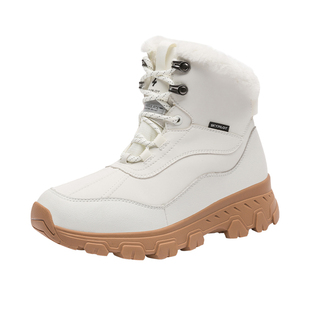 斯柏锐雪地靴女加绒加厚零下40度防寒防水防滑东北哈尔滨冬季棉鞋