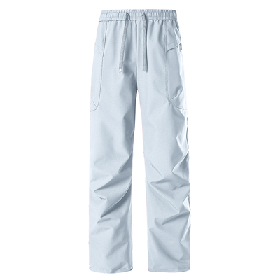 骆驼骑师冲锋裤宽松直筒登山女士