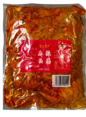 麦道传奇麻辣面筋孜然面筋500克大包装开袋即食方便清真食品面筋