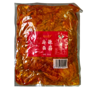 麦道传奇麻辣面筋孜然面筋500克大包装开袋即食方便清真食品面筋