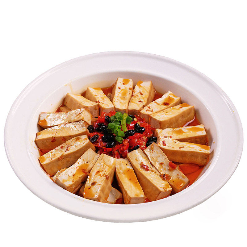 花石香干442g*22盒小炒干锅湖南豆腐干豆制品酒店食材整箱