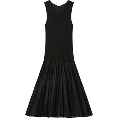 播商场同款优雅气质无袖连衣裙女秋冬新款通勤裙子BDS4LD3134