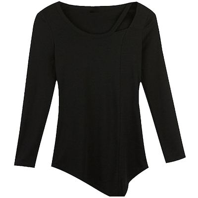 长袖通勤韩版加绒内搭打底衫女