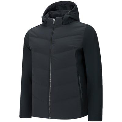 男士90%鹅绒休闲时尚连帽羽绒服