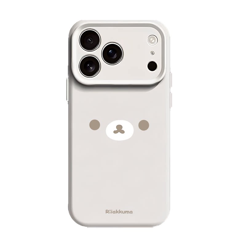 卡通小熊适用苹果18情侣手机壳iPhone17promax磁吸16plus新款15情侣款14一对13小众12高级感液态硅