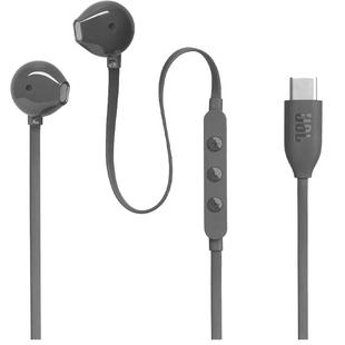 JBL T305C 有线耳机半入耳式TYPE-C接口适用华为苹果全民K歌专用