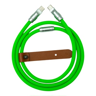 ZeroOhm客制化27W原装C94硅胶数据线MFI认证适用PD苹果iphone8-14