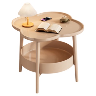 沙发边几边柜床头置物架可移动卧室床头小桌子简约现代床头柜家用