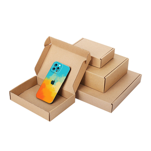 飞机盒纸箱现货整袋批发服装内衣特硬包装盒快递电商纯色打包盒子