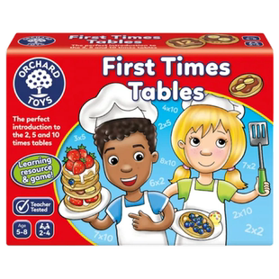 Orchard Toys第一个乘法表游戏计算练习玩具启蒙儿童教具益智思维