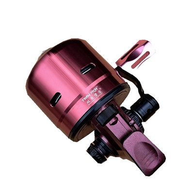 px39射鱼轮排线金属线杯大容量不卡线80米远射正品双鱼堡垒国产