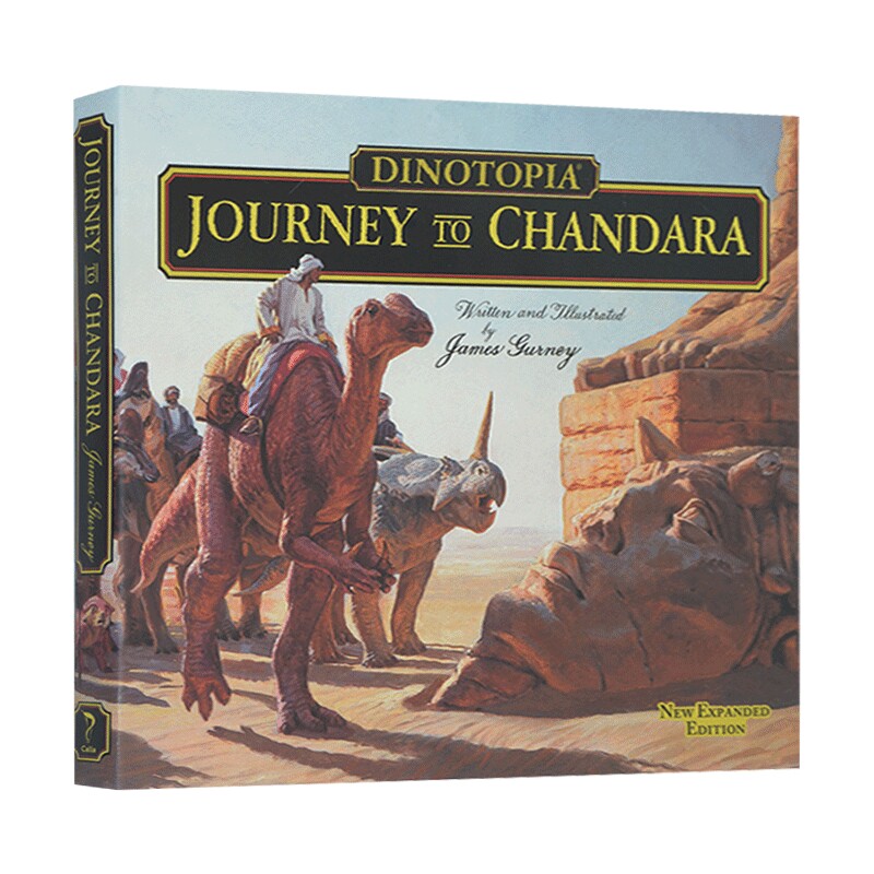 英文原版 Dinotopia Journey To Chandara 恐龙梦幻国 尚德拉之旅 20周年精装插图纪念版 英文版 进口英语原版书籍儿童全英语书