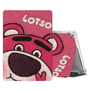 小米6pro平板保护套11英寸23046RP50C适用xioami5pro可爱卡通油画风保护壳MAX全包防震防摔14寸气囊硅胶软壳