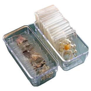 首饰密封袋收纳袋收纳盒透明小密封手饰品迷你耳饰耳钉耳环便携