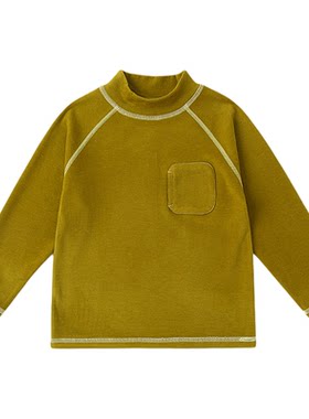 嘟嘟家男童长袖T恤冬季儿童打底衫女童上衣宝宝童装衣服小孩冬装