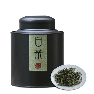 政和白牡丹白茶新春茶头采特级正宗高山罐装散装200g茶叶白茶好茶