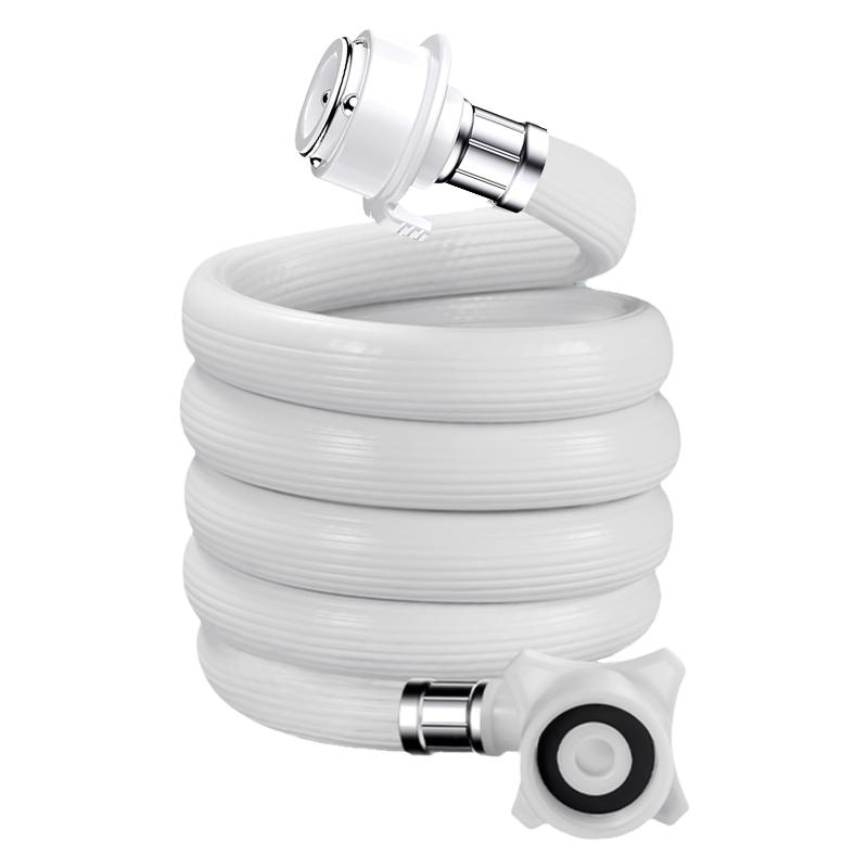 全自动洗衣机进水管加长加厚通用水龙头上水管自动止水卡扣式软管