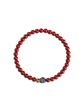 天然朱砂手串帝王砂转运手链红绳