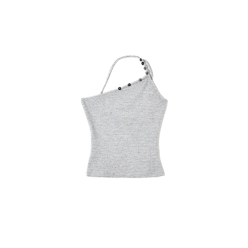 ACOSEY 25SS 条纹不背心吊带